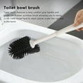 thumbnail image 3 of 2X Toilet Brush and Holder,Toilet Bowl Cleaning Brush Set,Under Rim Lip Brush and Storage for Bathroom, 3 of 9
