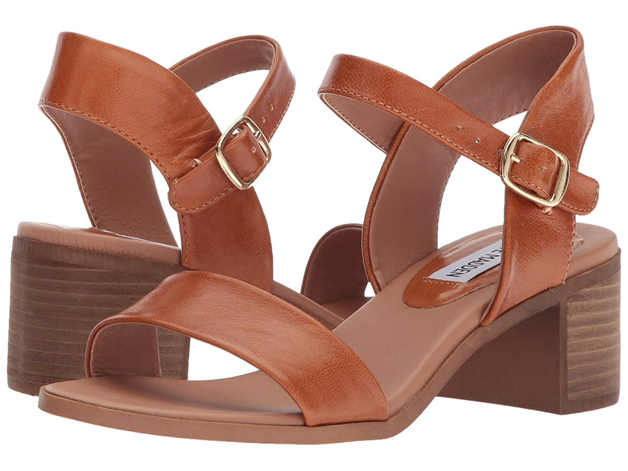 steve madden cognac heels