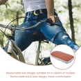 thumbnail image 3 of CRILSTYLEO Coussin de Cyclisme pour Siège Arrière Brun avec Surface Extensible et Installation Stable pour Utilisation sur Vélo, 3 of 7