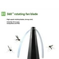 thumbnail image 3 of Portable USB Fly Fans for Table with Holographic Blades Scare Off Flies Wasps Bees Outdoor Picnic Fan 2 PCS, 3 of 5