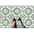 thumbnail image 5 of Achim Retro Self Adhesive Vinyl Floor Tile - 20 Tiles/20 Sq. ft., 12 x 12, Green Medallion, 5 of 5