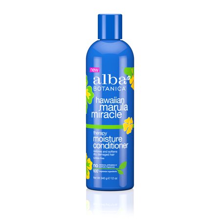 - Alba Botanica Hawaiian Marula Miracle Therapy Moisture Conditioner, 12 Oz