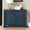 Navy Blue, variant on 40" Foyer Table with Zinc Alloy Handles / Convenient Cabinet Access