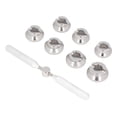 thumbnail image 3 of Watch Opener Fix 7 Dies Open Tools Steel Gear Back Cover Clock Repair Kit Aluminum Alloy for Watchmakers Repairers, 3 of 14
