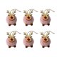 thumbnail image 1 of piezas decoraciones para árboles de Navidad pequeños accesorios tela Navidad ciervo muñeco de peluche colgante Wmkox8yii gf5819, 1 of 2