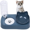 thumbnail image 1 of Cuenco elevado para gatos, cuenco para gatos 2 en 1 con dispensador de agua, juego de cuencos para gatos, inclinación de 15° con botella de agua automática para perros y gatos pequeños y medianos JM Cocina, Decoración y Otros, 1 of 4