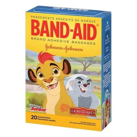 Band-Aid Brand Disney Junior The Lion Guard Adhesive Bandages, 20 Ea, 6 Pack
