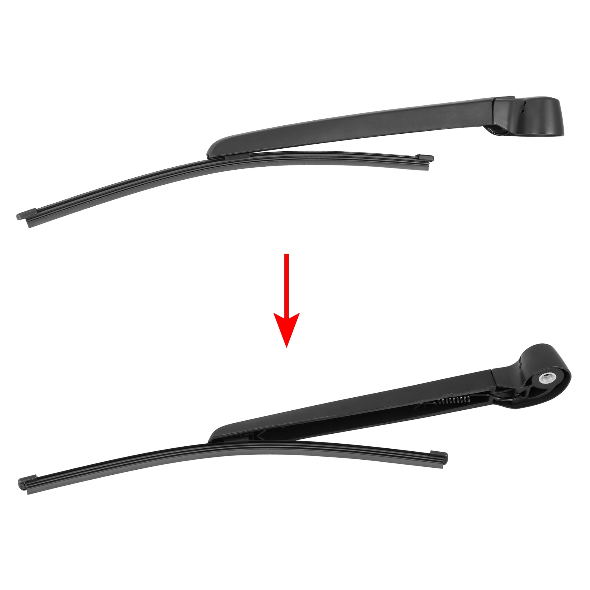 Unique Bargains Car Rear Wiper Blade Arm Set 13"es for Audi Q5 2008-2017