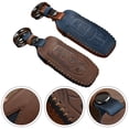 thumbnail image 6 of Leather Car Key Case Cover Bag For Ford For Mustang For Fusion For MKX 5 Buttons, 6 of 11