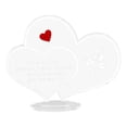 thumbnail image 2 of Placa Acrílica en Forma de Corazón Soledad Decoración del Día de San Valentín, 2 of 10