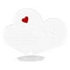 thumbnail image 1 of Placa acrílica en forma de corazón, decoración del día de San Valentín, decoración acrílica en forma de corazón, para cocina, 1 of 8