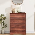 thumbnail image 1 of Cómoda de Madera de 3 Cajones – Alta y Moderna – Almacenamiento Profundo – Superficie Ancha – Dormitorio, Sala, Pasillo y Habitación Infantil, 1 of 8