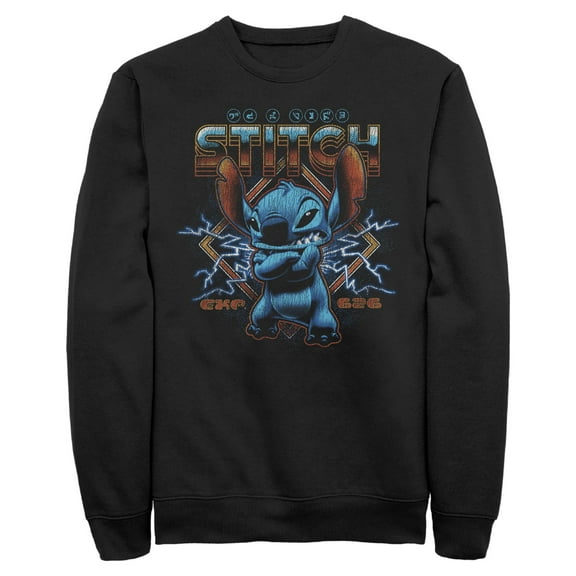 Mens Lilo & Stitch 80s Rocker Stitch Sweatshirt