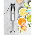 thumbnail image 2 of Amateys Mélangeur à Immersion Portatif, Mélangeur à Main 700 W à Vitesses Variables Infiniment, Mélangeur à Smoothies Électrique de Cuisine à Bâton en Acier Inoxydable Multifonction, 2 of 8