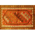 thumbnail image 1 of Ahgly Company Indoor Rectangle Persian Yellow Traditional Area Rugs, 7' x 10', 1 of 4