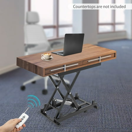 Hydraulic Scissor Lift Table, 350lbs Capacity 7.68-26.77in Height Industrial Material Handler