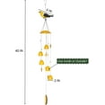thumbnail image 5 of American Goldfinch Bird Wind Chimes with Bells, Large Unique Birds Chimes for Garden Backyard Church Hanging Decor, 40", 5 of 9