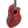 thumbnail image 3 of Applause 6 Strings Acoustic Electric Guitar, Ruby Red, 83.2 oz, 40", 3 of 8