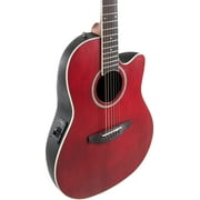 Applause 6 Strings Acoustic Electric Guitar, Ruby Red, 83.2 oz, 40