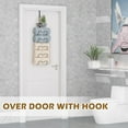thumbnail image 6 of X-cosrack 6-Tier Over The Door Towel Racks,Wall Mounted Metal Towel Holder - Rolled Towel Organizer Door Hanging Towel Storage (Black), 6 of 8
