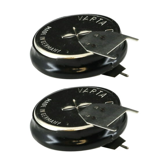 2x 1/CP300H-3PIN 1.2V 300mAh NiMH Battery w/PINS for Battery Timer, Senor, Meter