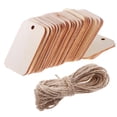 thumbnail image 3 of De 35 Etiquetas De En Para Etiquetas s De Con Orificios De Cadena Para Las Bolsas De Actuales, Bot perfecl Etiquetas de madera sin terminar, 3 of 8