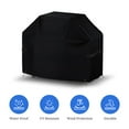 thumbnail image 2 of COVERS&ALL BBQ Grill Cover, Oxford Fabric, Waterproof UV & Weather Resistant Outdoor Indoor Cover with Velcro Strap, Drawstrings and Storage Bag (50" Inches, Black), 2 of 7