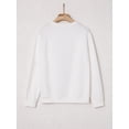 thumbnail image 4 of Mommy and Me Matching Outfits Football Rugby Letter Embroidered Sweatshirt Long Sleeve Pullover Top, 4 of 10