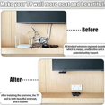 thumbnail image 4 of 6PCS TV Cord Hider 2-3/8In(60mm) in Wall Cable Management Kit Cord Hider for Wall Mounted TV Hole Saw Drill Attachment B, 4 of 5