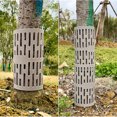 thumbnail image 4 of Protector de plantas para troncos de árboles, cubierta protectora de plástico resistente a la intemperie, protección ajustable para plantas, valla hueca, accesorios de jardín, 10 Uds. JAMW Sencillez, 4 of 4