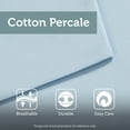 thumbnail image 2 of Full/Queen Cotton Printed Duvet Cover Set with Chenille, 2 of 4