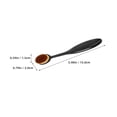 thumbnail image 2 of unbranded Brocha De Maquillaje Multifuncional Para Base Polvo Rubor Con Suaves, 2 of 8