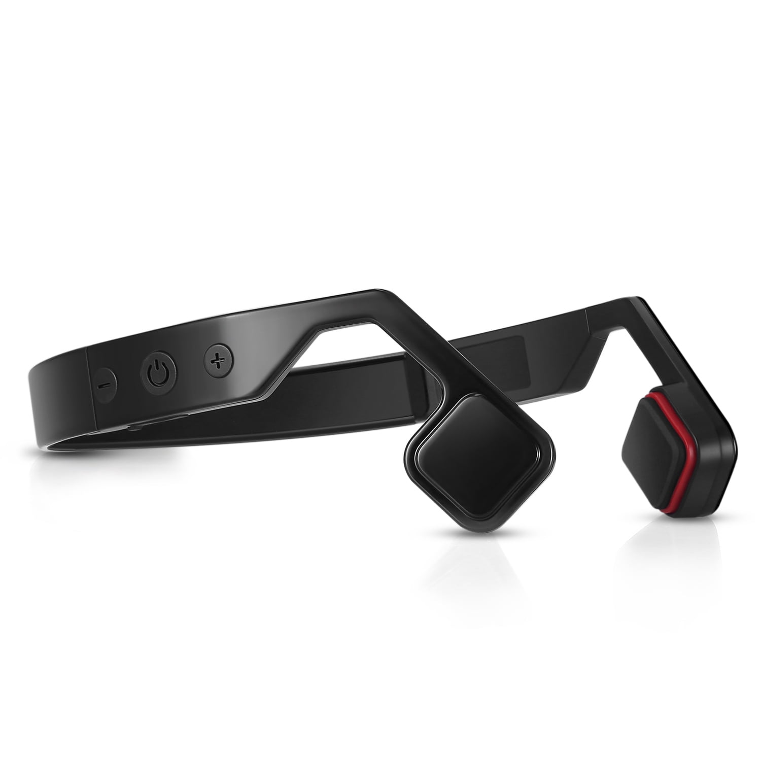 Lian LifeStyle Open Ear Wireless Bone Conduction Headphones, Bluetooth V4.2 Earphones Wireless Sports Headset Built-in Mic Sweatproof for iPhone, Android, All Other Bluetooth Enabled Devices (Black)