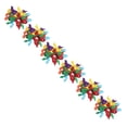 thumbnail image 2 of Bows *1 * 8 Curly Ribbon Packaging Bow Orange Bow Adhesive Bow Suitable For Bottles Candy Bags Packaging Accessories 8Pc, 2 of 5