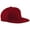 Burgundy, variant on 5 Panel Retro Rapper Cap (Pack of 2)