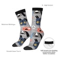 thumbnail image 4 of Vsdgher Dog Crew Socks for Men & Women, Breathable Casual Athletic Ankle Socks, 4 of 6