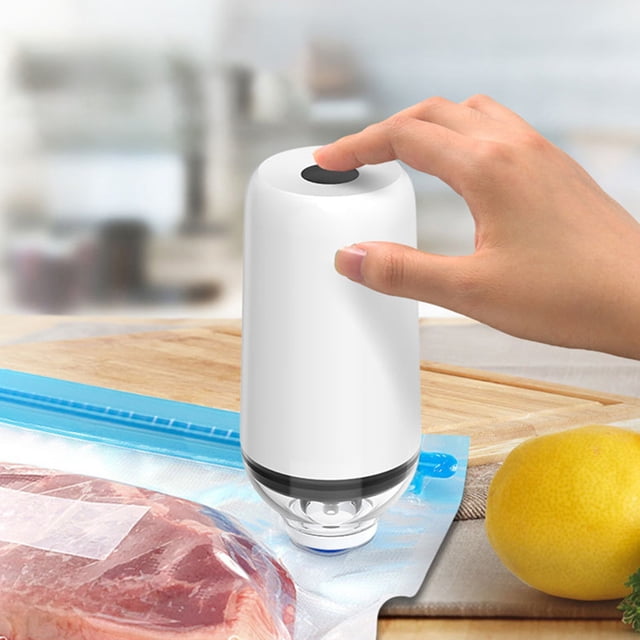 NARABB Portable Handheld USB Rechargeable Vacuum Pump For Efficient Sealing Ideal For Food Preservation Cooking Storage And Organizing Household Items