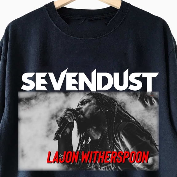 New Lajon Witherspoon Sevendust Gift For Fan Black S-2345XL T-shirt S3657