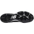 thumbnail image 3 of New Balance Men's 4040V5 Mid Metal Cleats Black/Grey Medium 8.5, 3 of 5