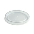 thumbnail image 2 of Chinet 89112 16 oz. - 32 oz. Plastic High Heat Vented Lid - White (50/Bag, 10/Bags Carton), 2 of 2