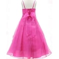 thumbnail image 4 of BNY Corner A-Line Organza Long Dress Fuchsia 16 HC1251, 4 of 5
