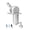 Silver, variant on BLUEWING Aluminum Alloy Antenna Mount Wahoo 38 with 0°-90° Adjustable Angle Roof Top Antenna Mount Base for Fishing Boat, Silver
