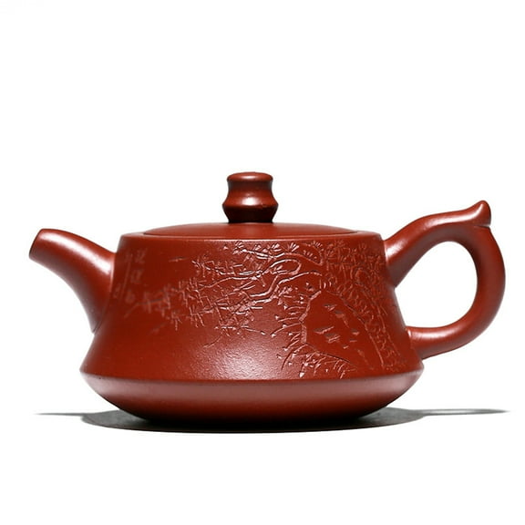 Tea Pot, Zisha Tea Pot, Handmade Pot, Vintage Purple Clay Teapots, Brew Kung Fu Loose Leaf Tea Maker, Tea Pot for Stove