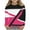Blue, variant on Zpanxa Girls Color Block Crew Neck Long Sleeve T Shirt Diagonal Split Graphic Casual Top Toddler