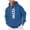 Blue # Mens Sweatshirts, variant on Goodtrade8 Big and Tall Men's Sweatshirts Hooded Pullover Sweatshirt Drawstring Graphic Casual Long Sleeve Heavyweight Men Winter Tops