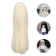 thumbnail image 5 of Peluca De Muñeca Larga Y Recta, Peluca De Pelo De Muñeca Gruesa De 8 A 9 Pulgadas Para Cosplay ANGGREK  Otros, 5 of 8