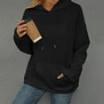 thumbnail image 5 of Bovemsi Sweatshirt for Women Oversized Hoodies 2025 Cute Hoodie Plus Size Plain Basic Soft Sweatshirts Tops Fall Winter Comfort Hoodie, 5 of 7