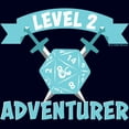 thumbnail image 2 of Dungeons & Dragons Level Two Adventurer  Graphic T-Shirt, 2 of 3
