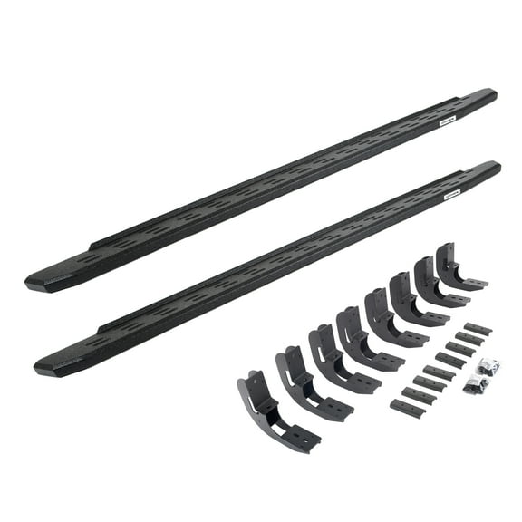 Go Rhino 69604887T RB30 Running Boards with Mounting Bracket Kit For 19-24 GMC, Chevrolet Fits select: 2019-2023 CHEVROLET SILVERADO, 2019-2023 GMC SIERRA