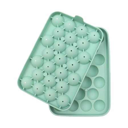 

Yungwalm Round Ice Cube Tray Silicone Ice Cube TrayIce Ball Maker Mold for Freezer Mini Circle Ice Cube Tray Making Sphere Ice Chilling Cocktail Whiskey Tea and Coffee positive